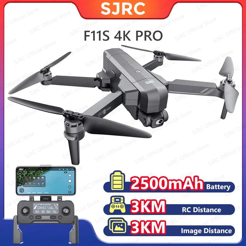 SJRC F11S 4K  GPS , 4K  5G  2   , ī޶ , 3km RC ̽ 귯ø  FPV 